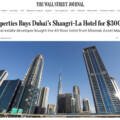AHS Properties Buys Dubai’s Shangri-La Hotel